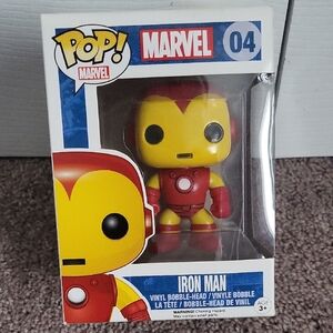 Marvel Iron Man Vinyl Figure in Red and Yellow
